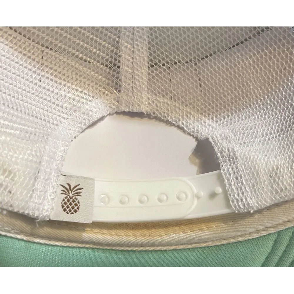 New SIMPLY SOUTHERN Sequin Letter MOM LIFE Trucker Cap Hat Mesh Back Minty Green - Picture 6 of 7